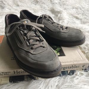 Mephisto Match Suede Leather Shoes in Birch